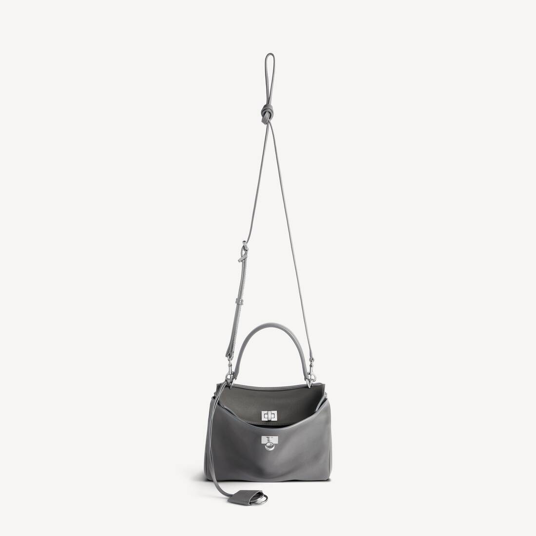 Rodeo迷你手提包 为 所有 在 灰色 | Balenciaga 新加坡 ZH - Image 4
