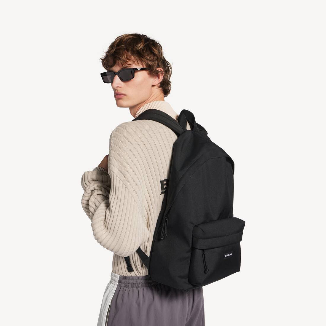 balenciago classic traveler backpack Balenciaga Motocross S Leather (SHG-26426) Balenciaga Black Classic Traveler Leather