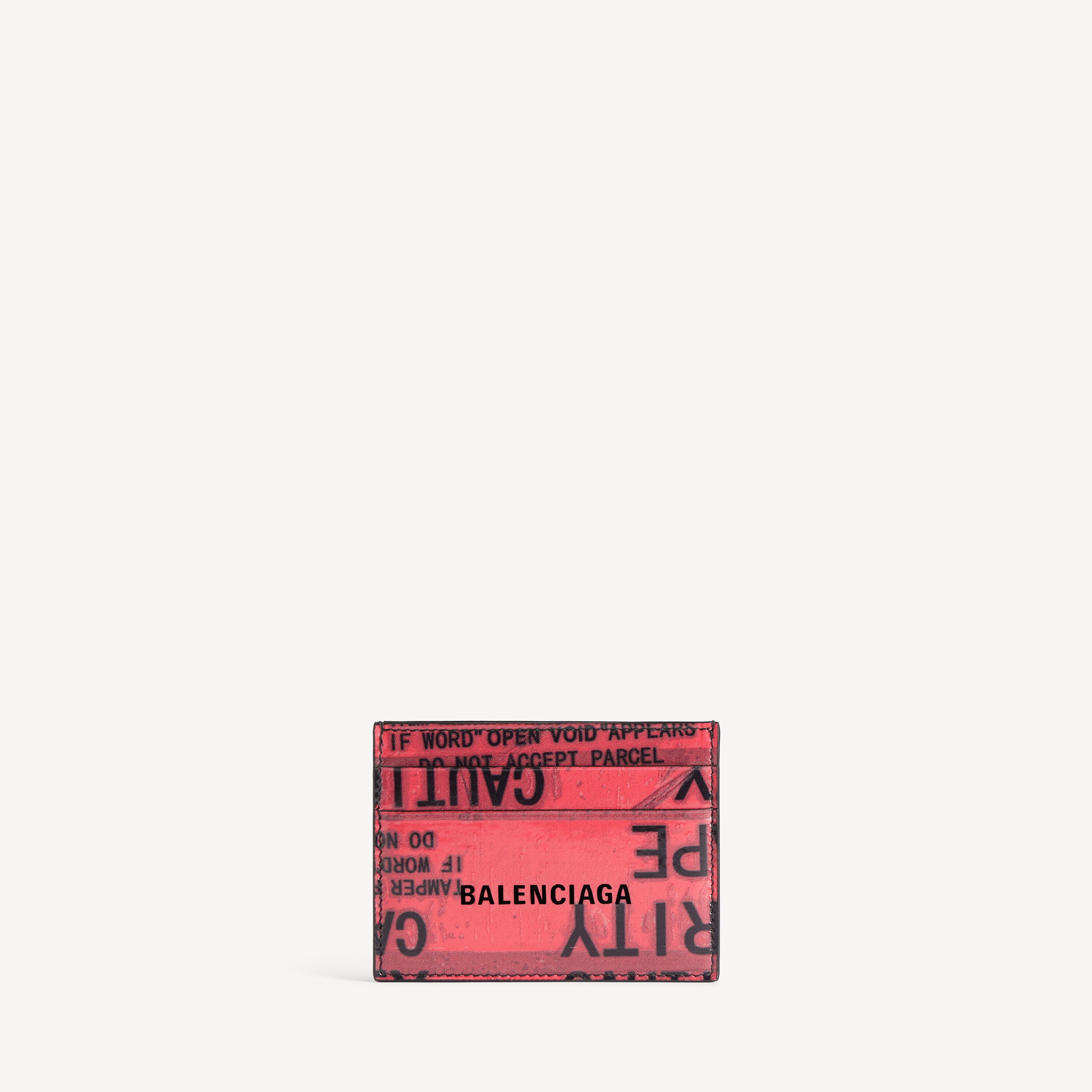 Balenciaga tape type card holder
