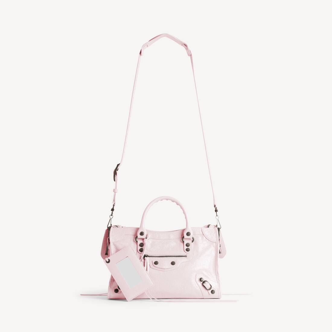 Women's Le City Small Bag in Petal Pink | Balenciaga Hungary EN - Image 4