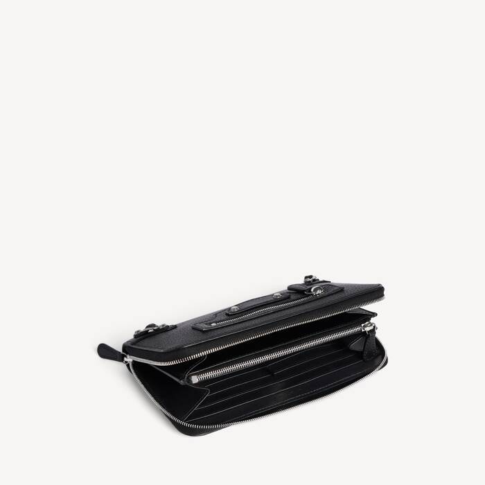 Portefeuille Continental Le City Business  pour Homme en Noir - Homme | Balenciaga France FR - Image 3
