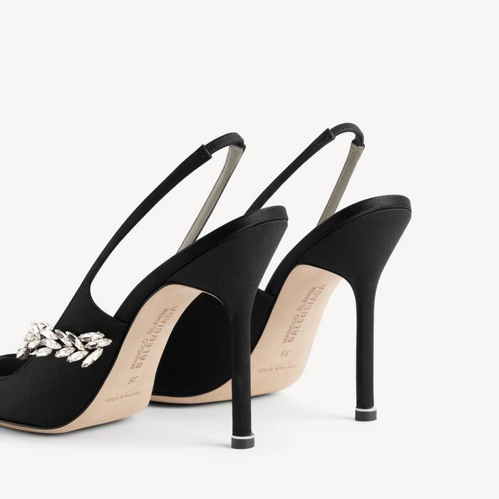 Balenciaga | Manolo Blahnik Slingback f&uuml;r Damen in Schwarz - Damen | Balenciaga Deutschland DE - Image 3