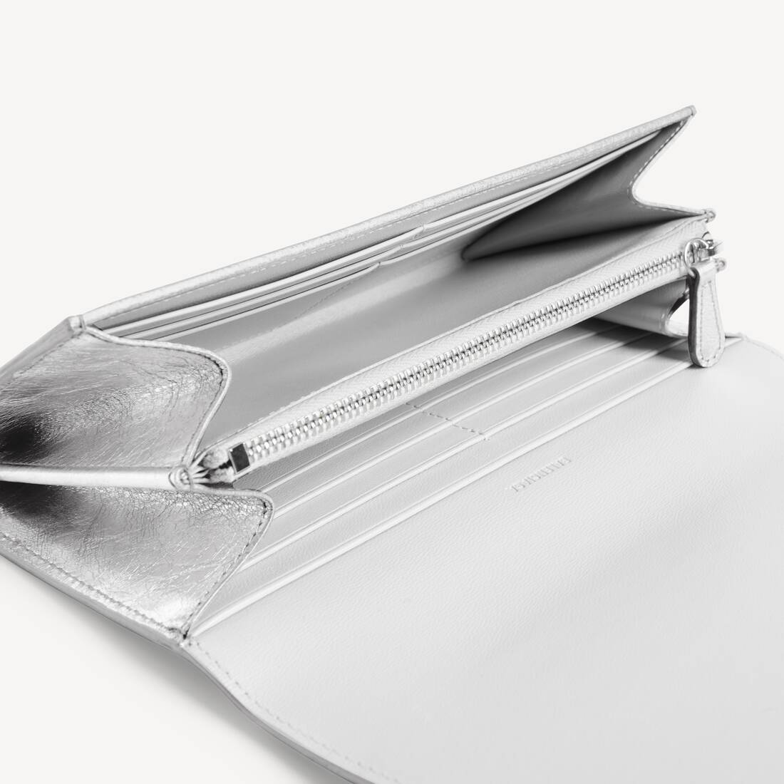 Women's Le City Money Long Wallet in Silver | Balenciaga United States EN - Image 3