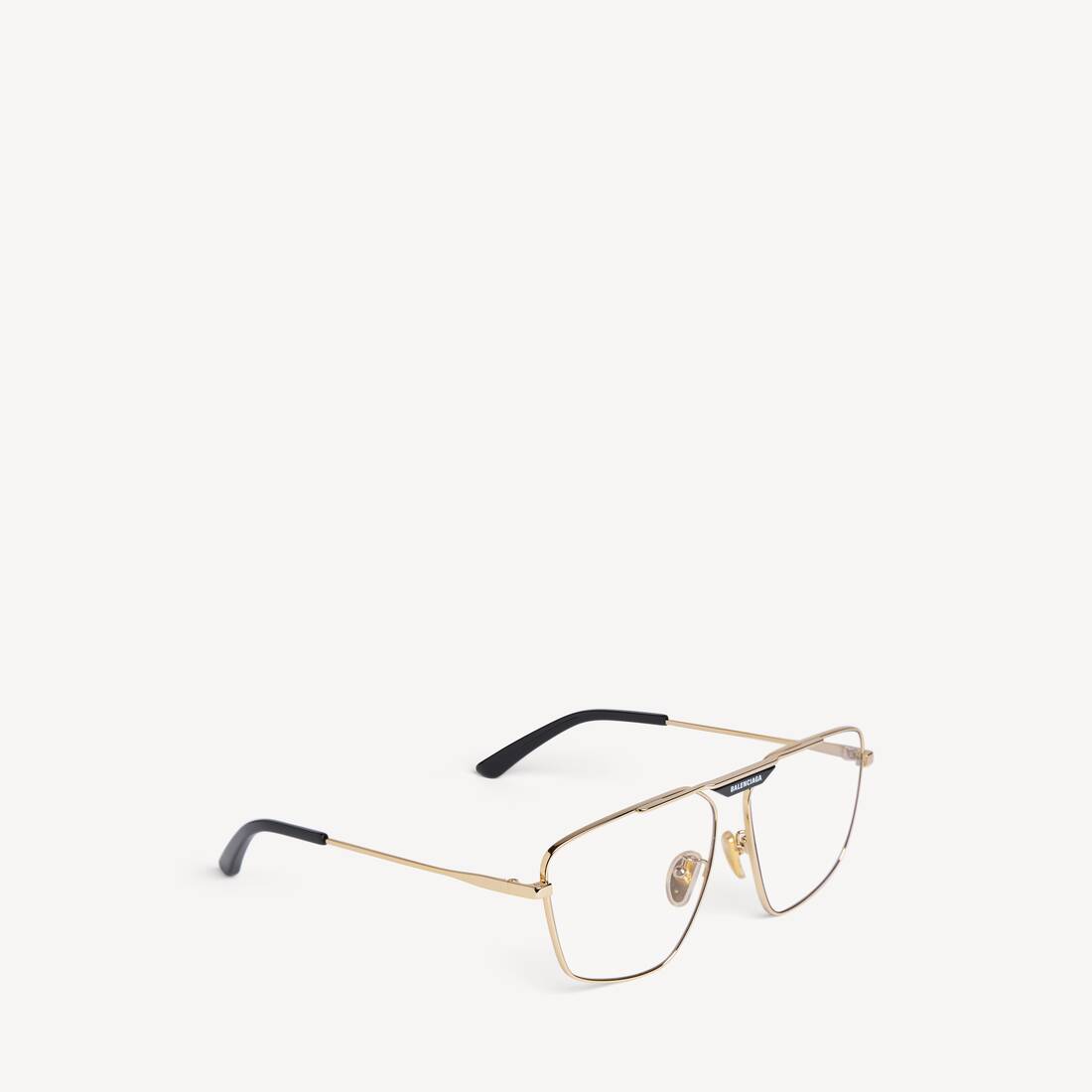 Tag 2.0 Navigator Sunglasses in Gold | Balenciaga Canada EN - Image 3