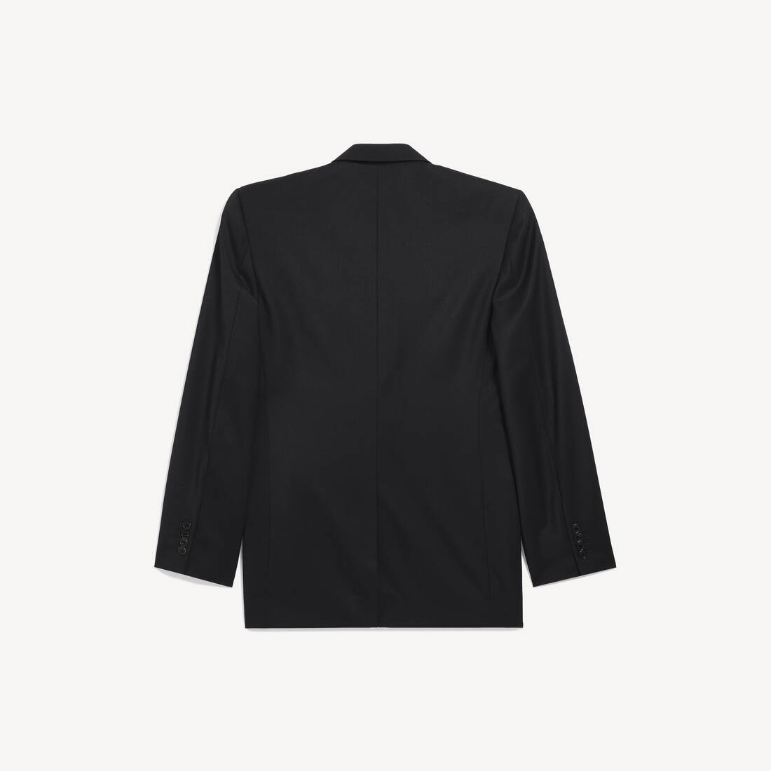 Men's Standard Tailored Jacket in New Black | Balenciaga Estonia EN - Image 2