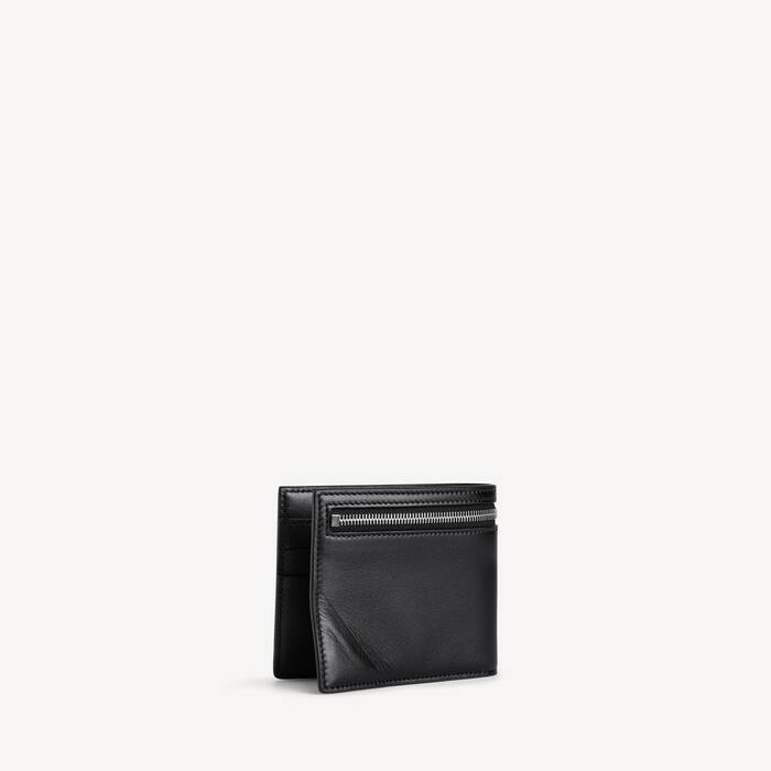 Men's Rodeo Square Folded Wallet  in Black - Men | Balenciaga Portugal EN - Image 2