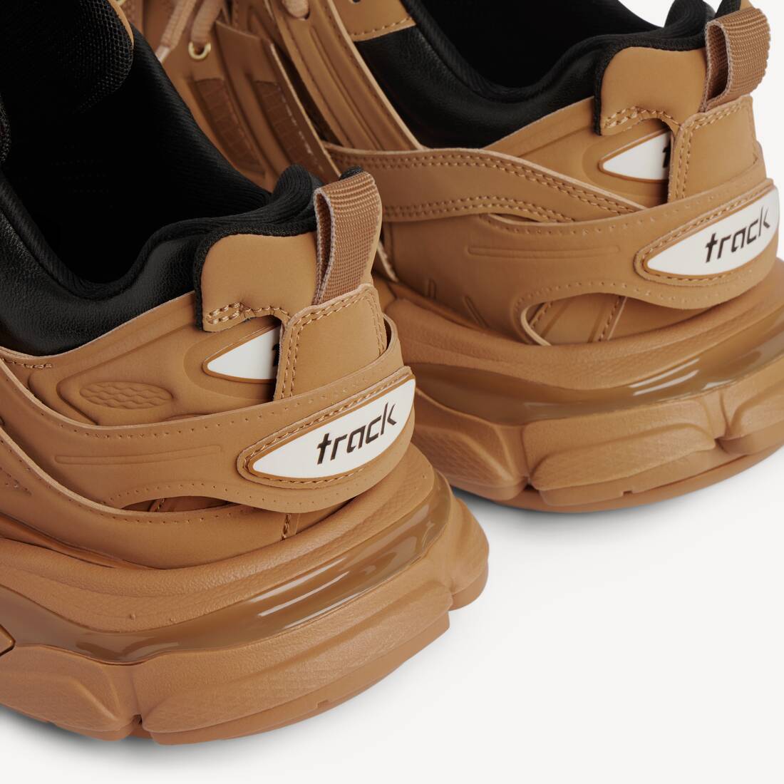 Men's Track Yard Trainers in Camel/black | Balenciaga United Kingdom EN - Image 3