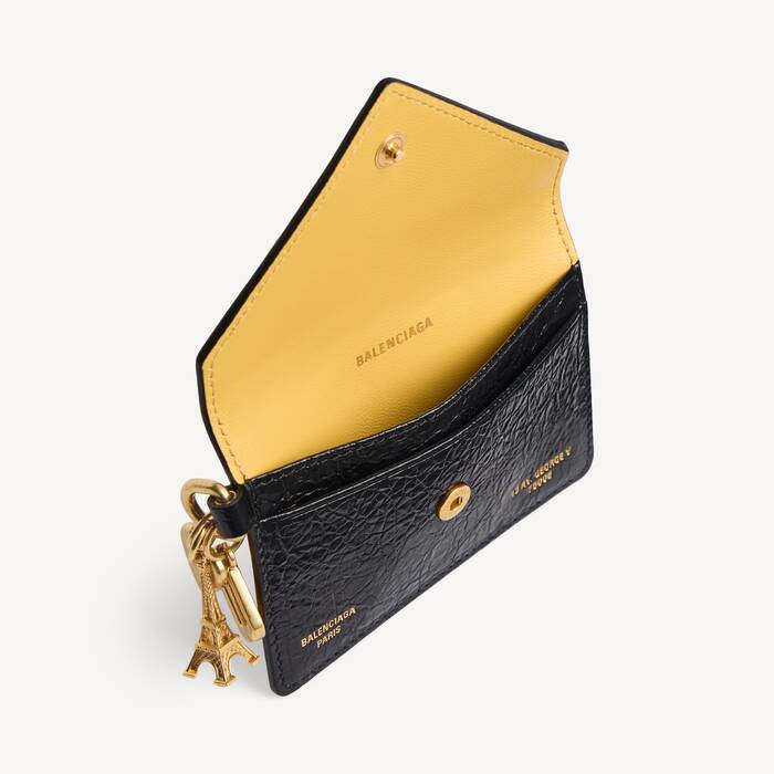 Women's Token Card Holder in Black - Women | Balenciaga Australia EN - Image 3