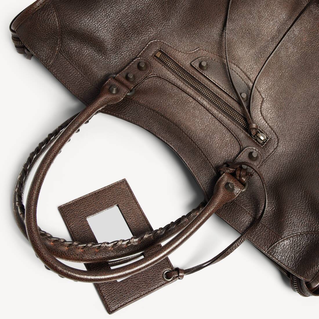 Men's Le City Bag Large in Brown/caramel | Balenciaga Kuwait EN - Image 6