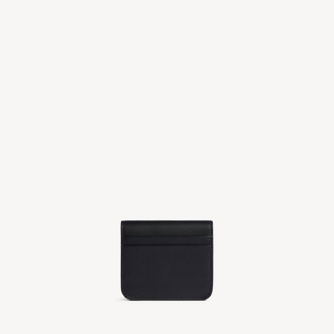 Women's Cash 2.0 Flap Coin And Card Holder in Black | Balenciaga Japan EN - Image 2