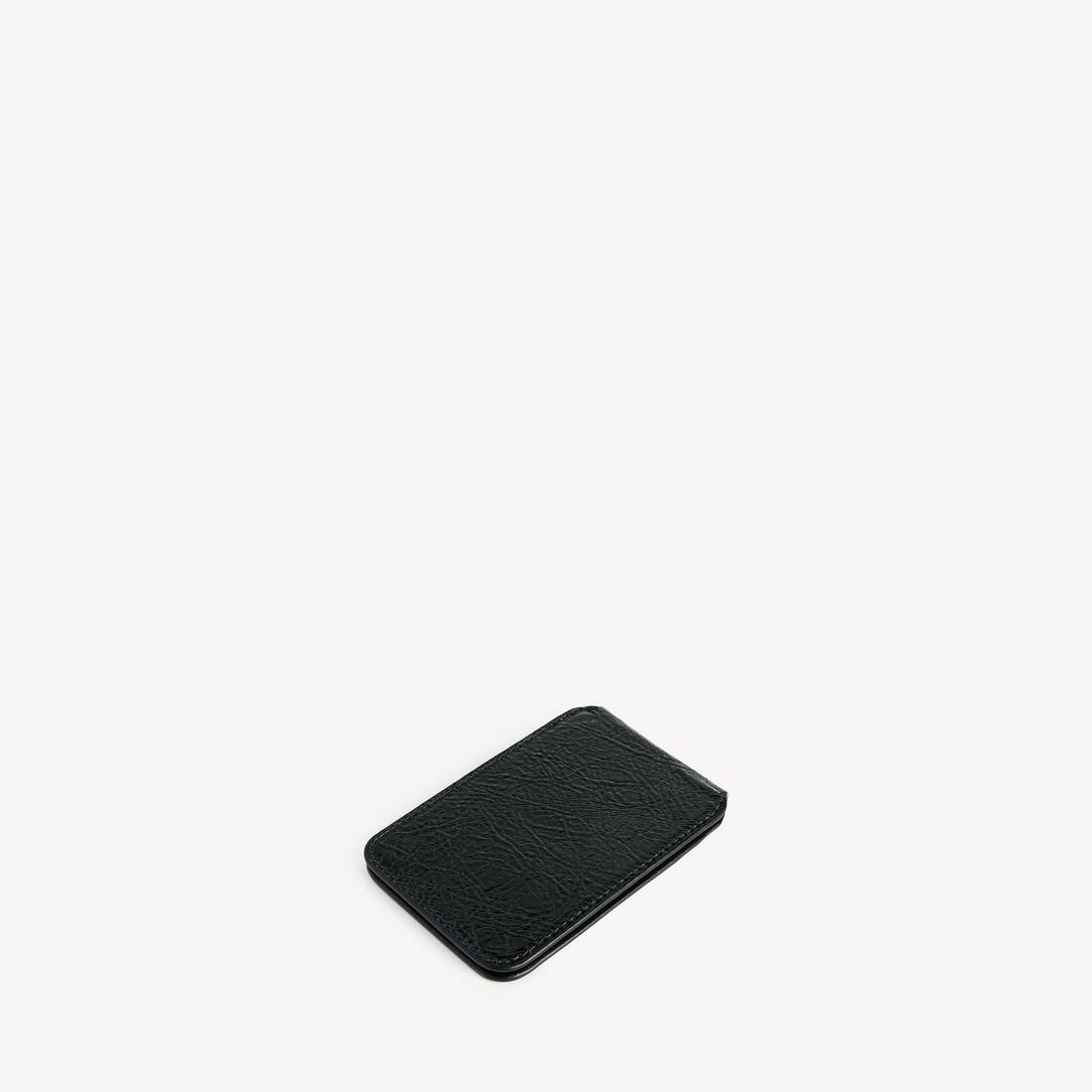 Men's Le City Magnet Card Holder With Stand in Black | Balenciaga Luxembourg EN - Image 2