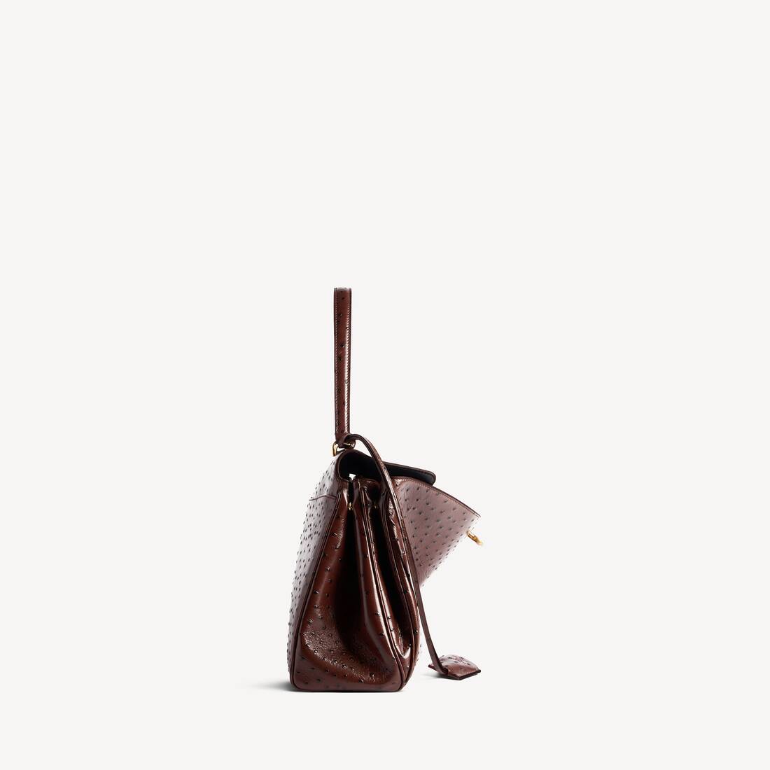 Women's Rodeo Handbag Medium in Chocolate | Balenciaga Monaco EN - Image 4
