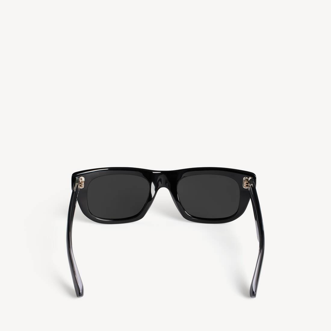 Men's Standard Square Sunglasses in Black | Balenciaga Republic Of Korea EN - Image 2