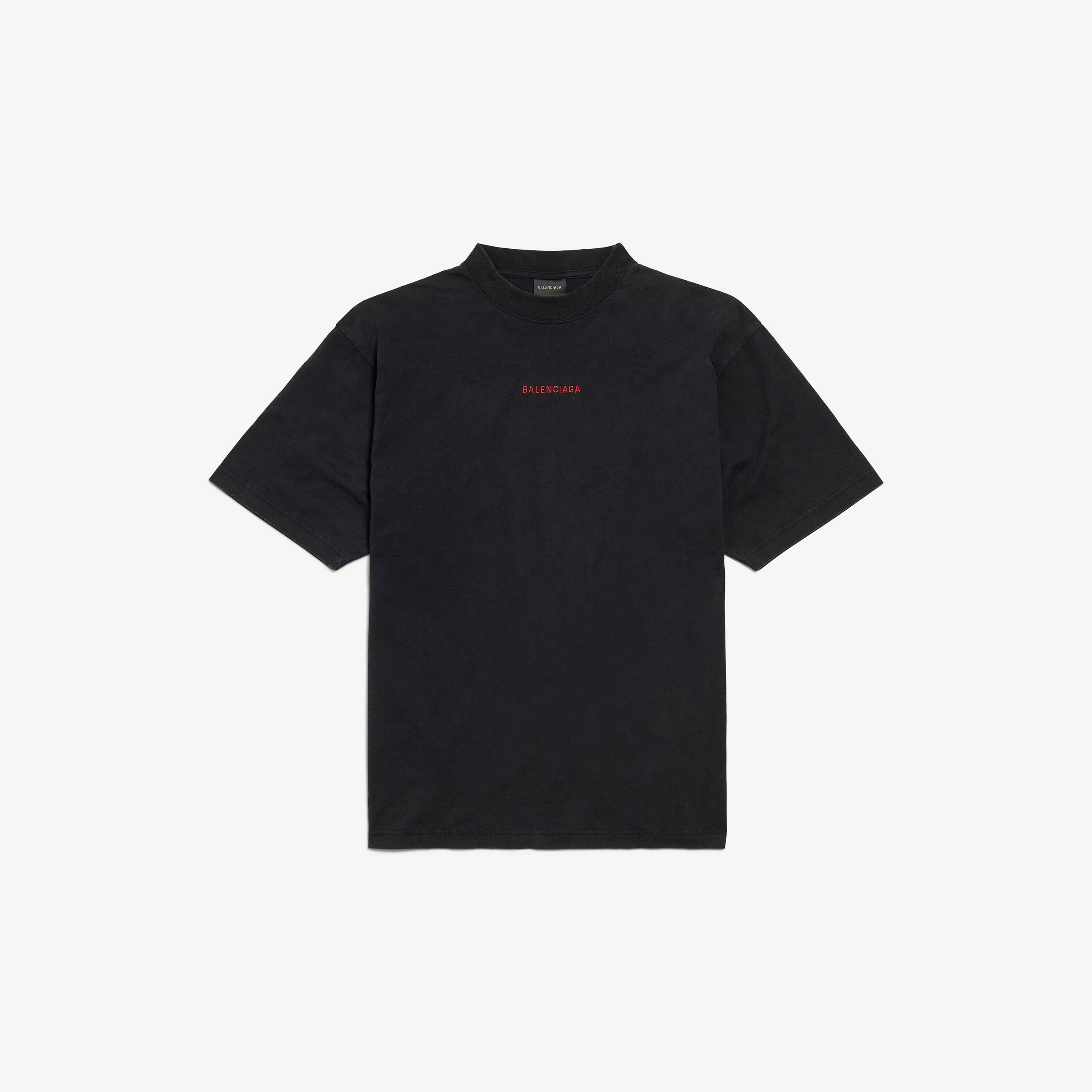 Balenciaga back medium fit t-shirt
