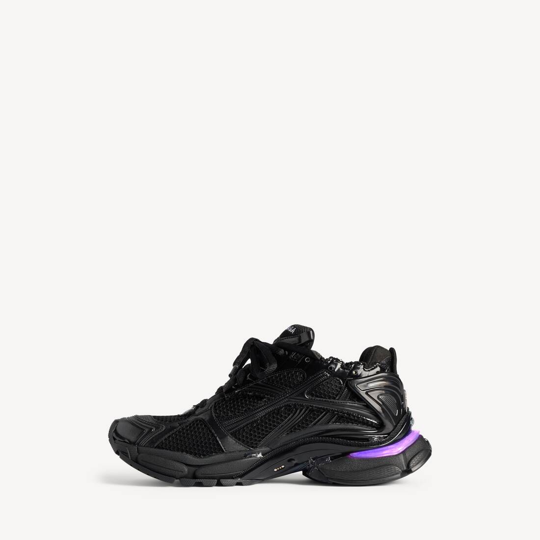 Sneaker Runner Led pour Homme en Noir | Balenciaga Belgique FR - Image 4