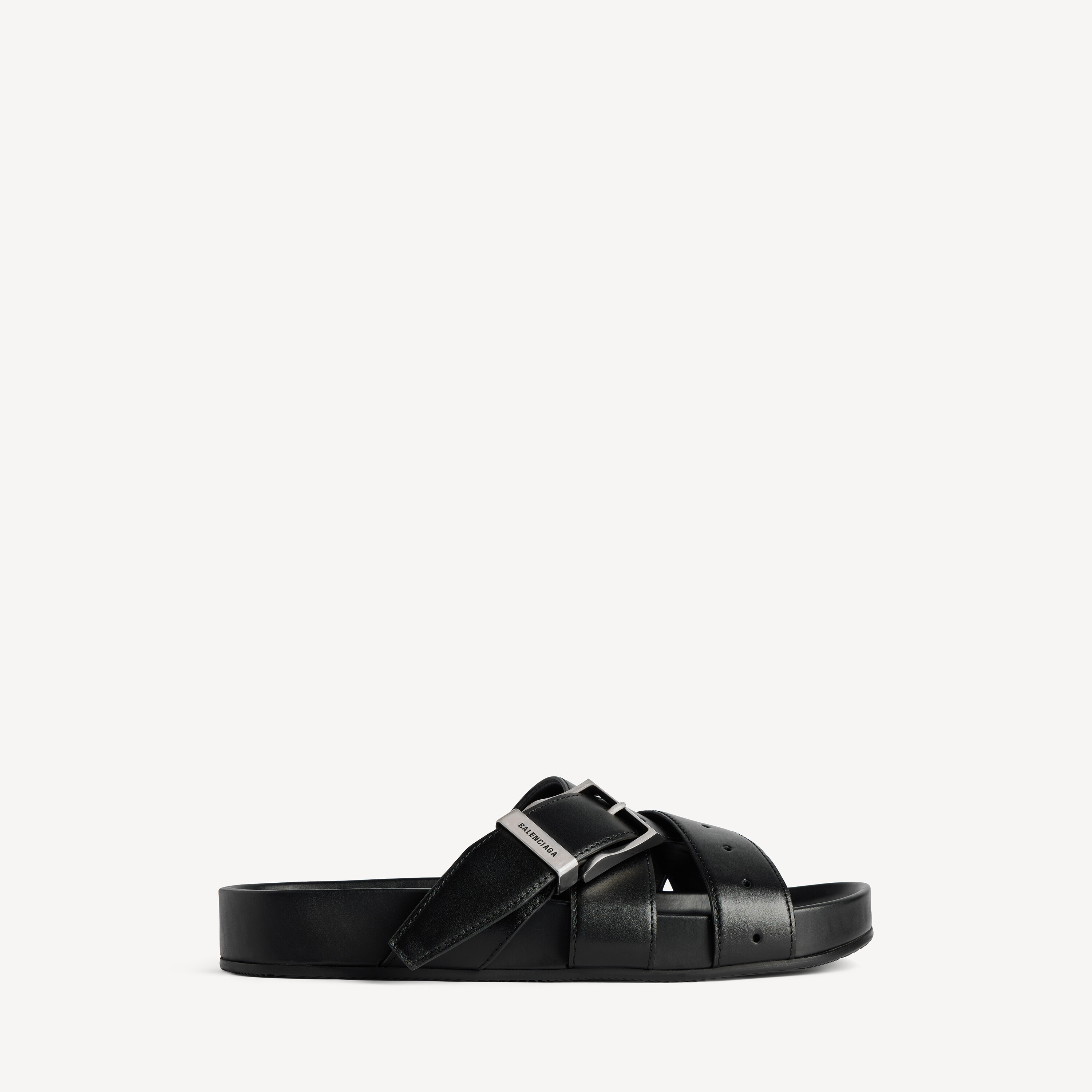 Balenciaga belt mule