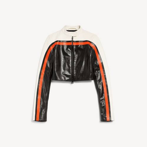 bodies fitted biker jacket