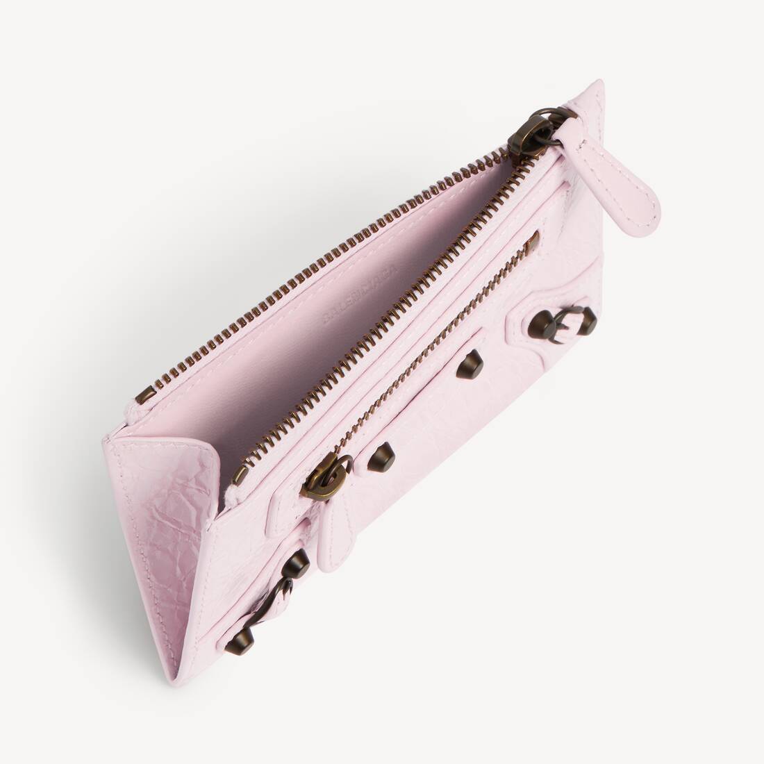 Women's Le City Long Coin And Card Holder in Petal Pink | Balenciaga Japan EN - Image 3