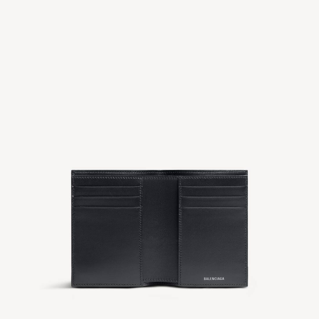 Monaco Vertikale Bifold-brieftasche  f&uuml;r Herren in Schwarz | Balenciaga Schweiz DE - Image 3