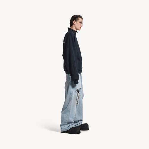 pull &agrave; col chemise rond balenciaga back
