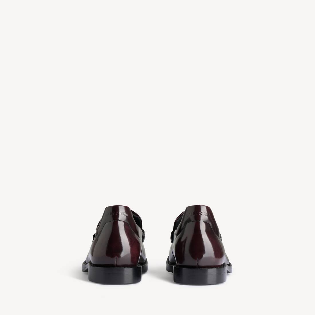 Men's Comfy Loafer in Dark Burgundy | Balenciaga Japan EN - Image 3