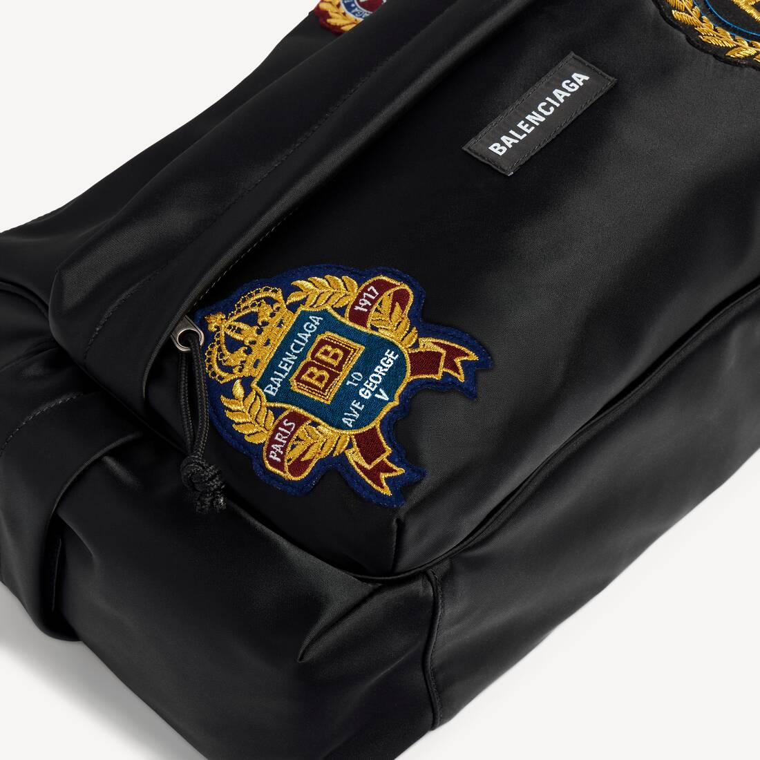 Men's Explorer Multipocket Weekender Small in Black/multicolor | Balenciaga Australia EN - Image 5