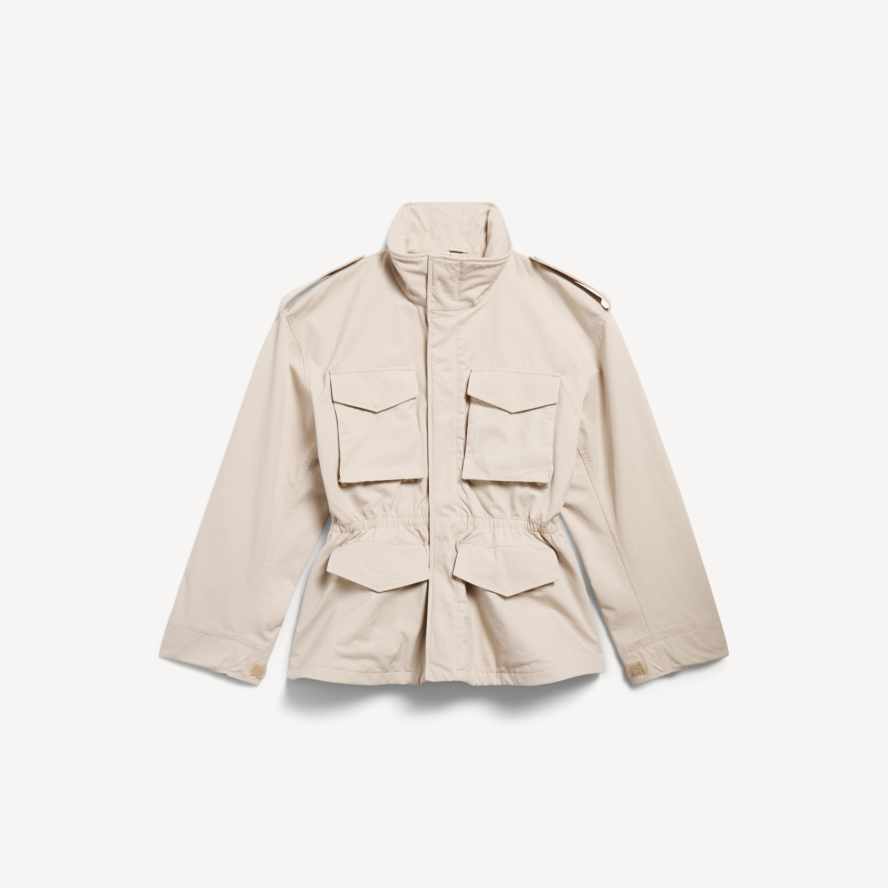 Women's Hourglass Parka in Light Beige