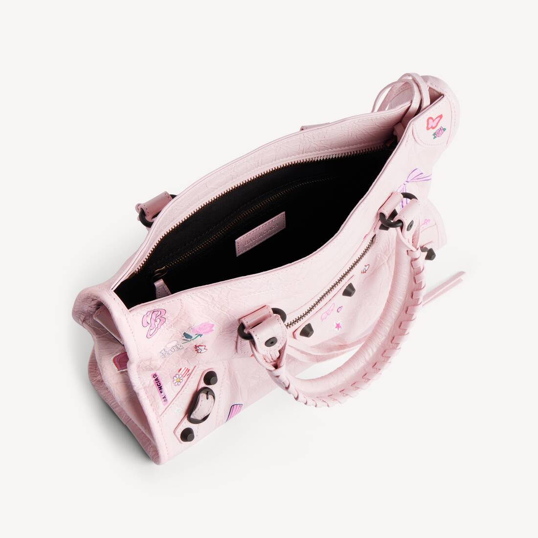 Women's Le City Bag Small in Petal Pink/multicolor | Balenciaga Saudi Arabia EN - Image 5