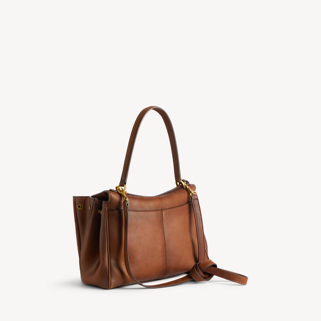 Women's Rodeo Handbag Small in Caramel | Balenciaga Kuwait EN - Image 3
