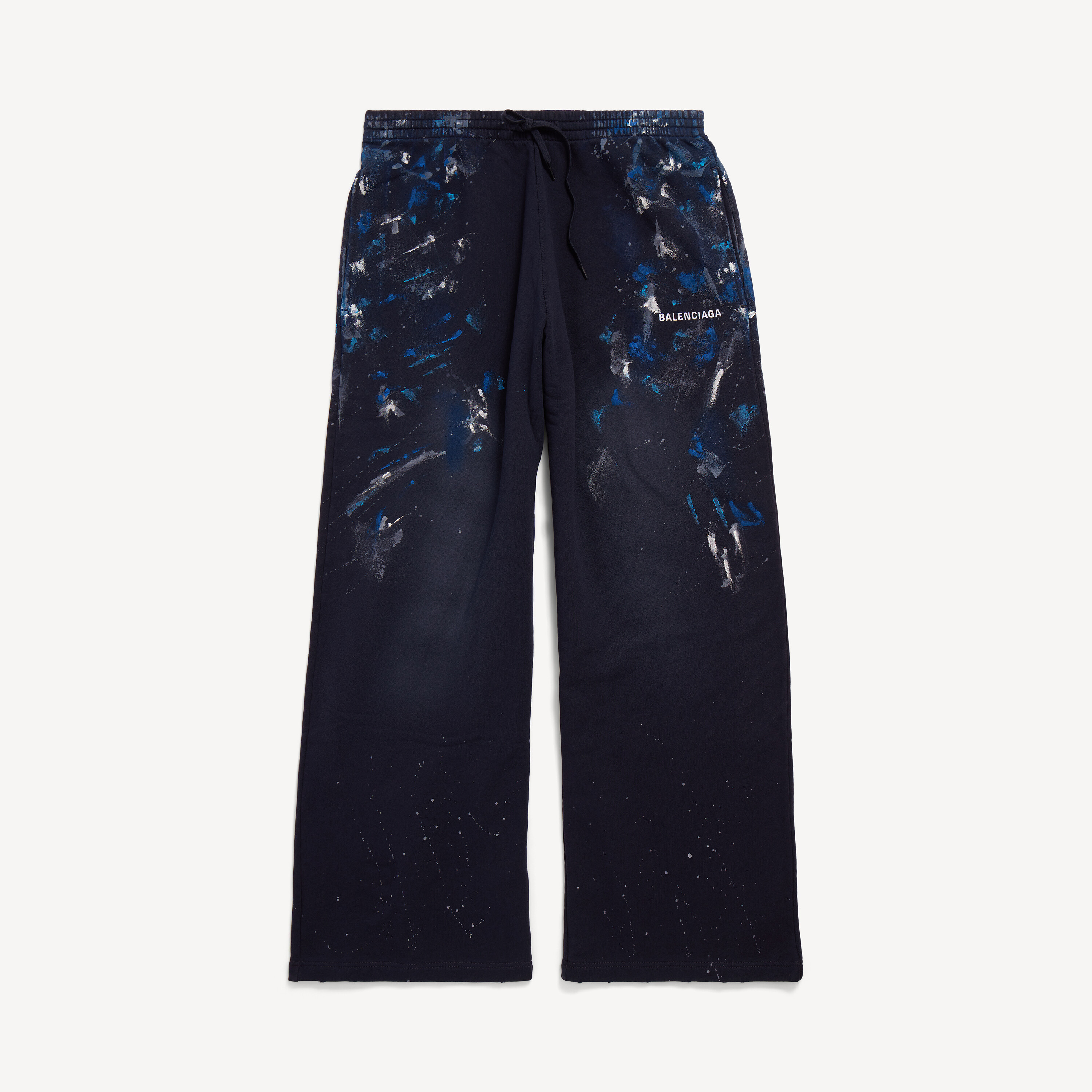 Paint splatter oversized baggy sweatpants