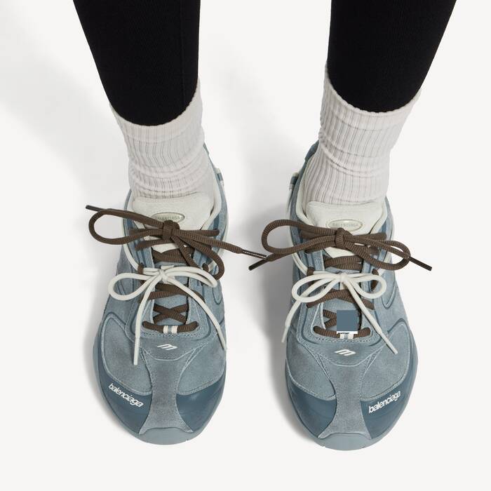 グレー/オフホワイト/ブラウン の ウィメンズ Radar Velvety スニーカー - ウィメンズ | Balenciaga 日本 JA - Image 3