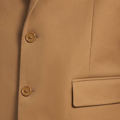 veste &agrave; simple boutonnage fit normal