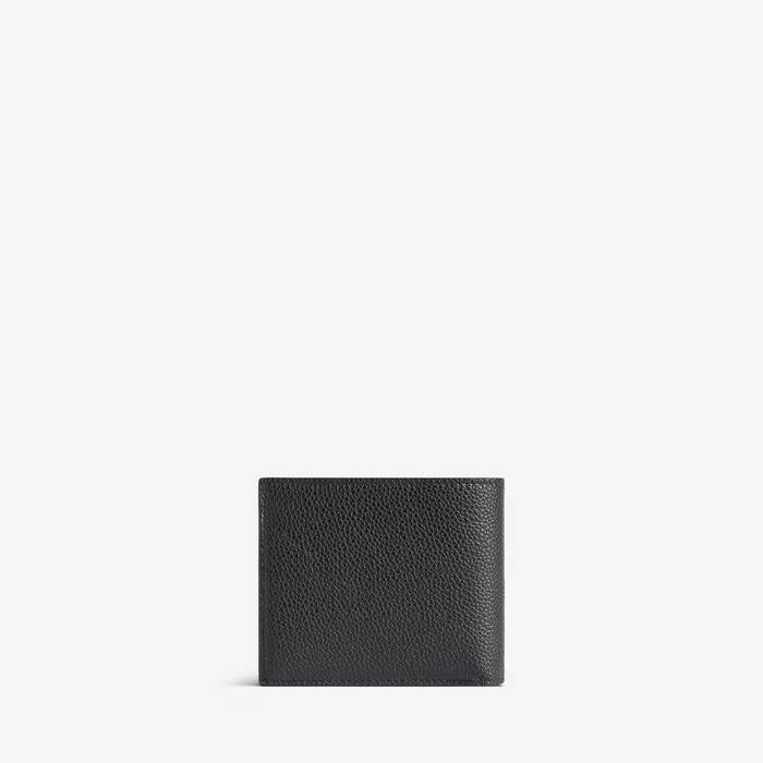 Monedero Plegado Cuadrado Credit para Hombre en Negro - Hombre | Balenciaga Espa&ntilde;a ES - Image 2