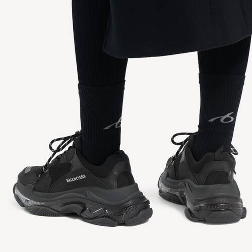 triple s clear sole sneaker
