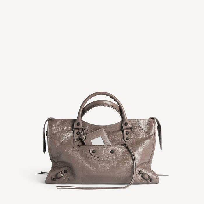 Borsa Le City Media da Donna in Noce Scuro - Donna | Balenciaga Italia IT - Image 1