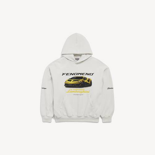 balenciaga i automobili lamborghini medium fit hoodie