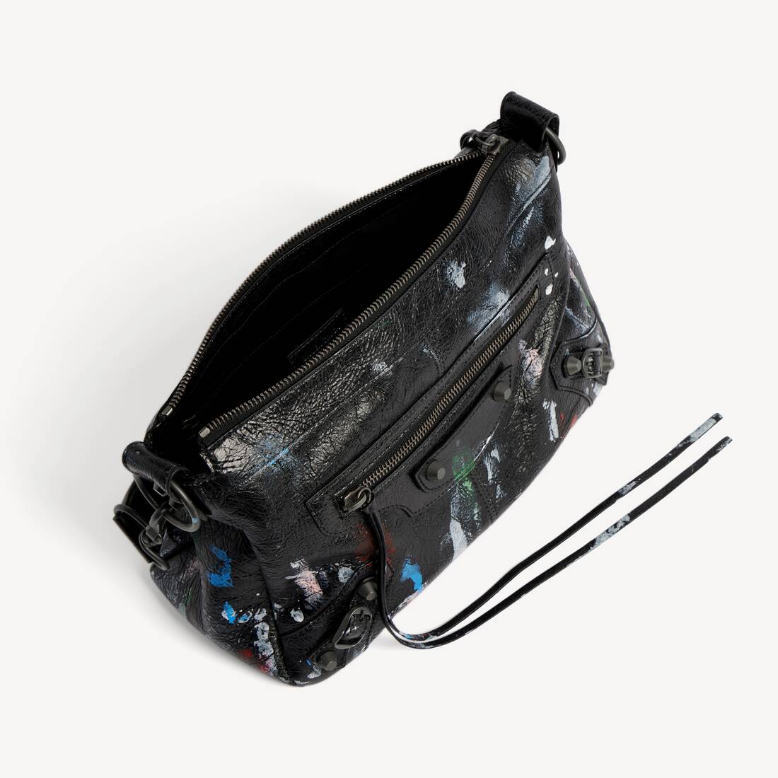 Men's Le City Moto Small in Black/multicolor | Balenciaga Latvia EN - Image 5