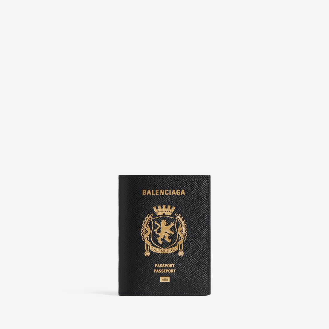 passport vertical bifold wallet — 8463322AB4Y1000