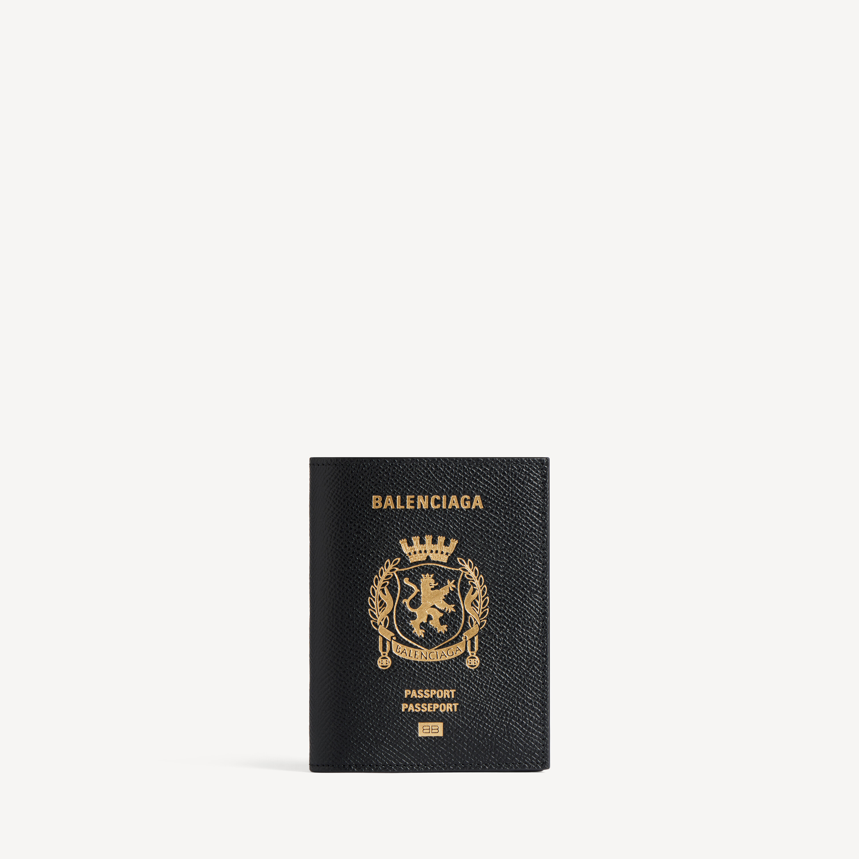 Balenciaga passport vertical bifold wallet