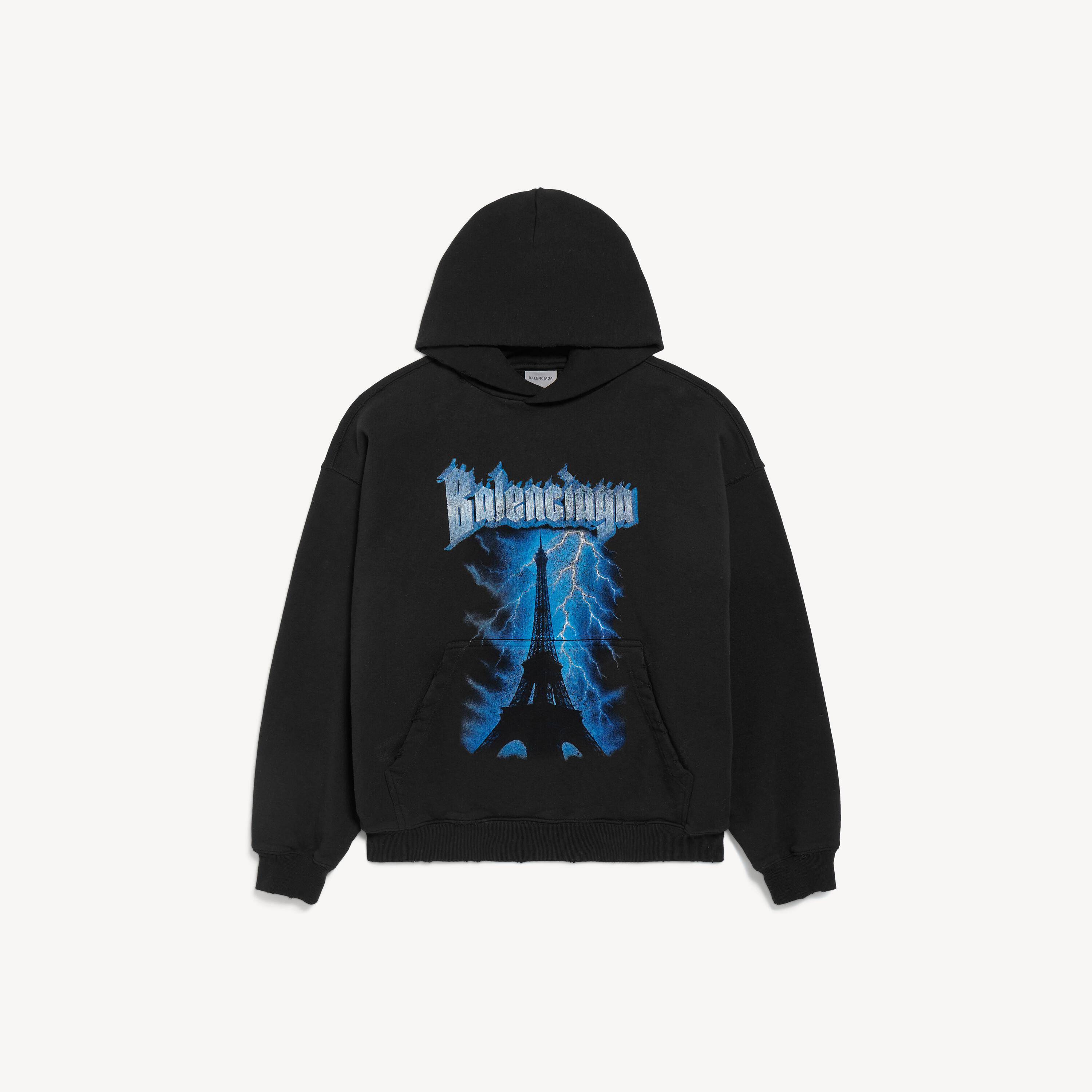 Messy spray medium fit hoodie