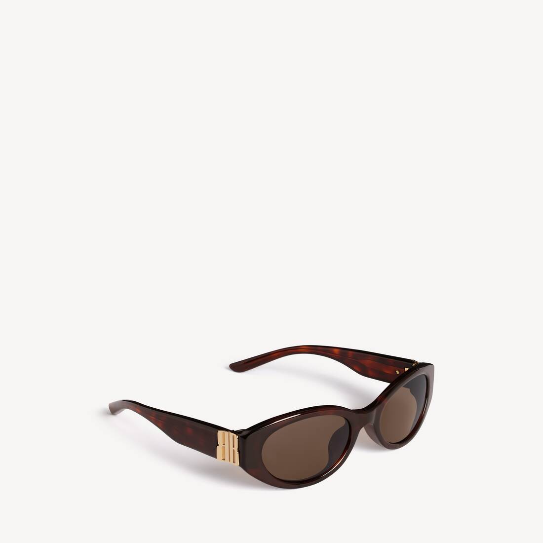 Women's Cosmo Round Af Sunglasses in Dark Brown Havana | Balenciaga United Kingdom EN - Image 3