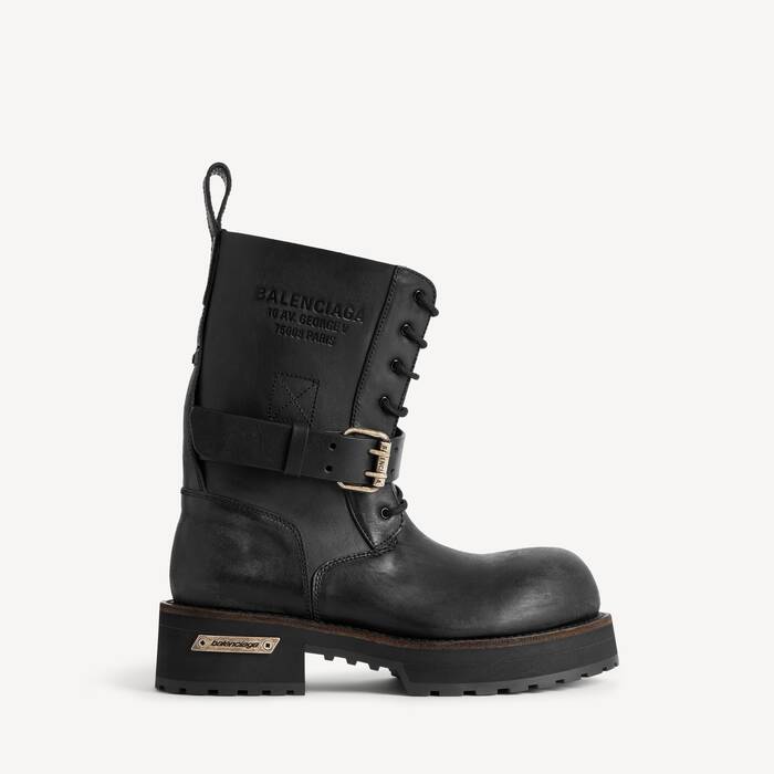 Venom Schn&uuml;r-stiefelette f&uuml;r Herren in Schwarz - Herren | Balenciaga Deutschland DE - Image 1