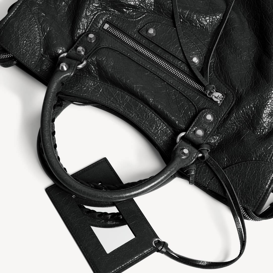 르 시티 백 미디엄 블랙 | 발렌시아가 대한민국 KO - Image 6