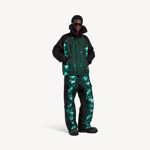 bodies high collar techwear parka