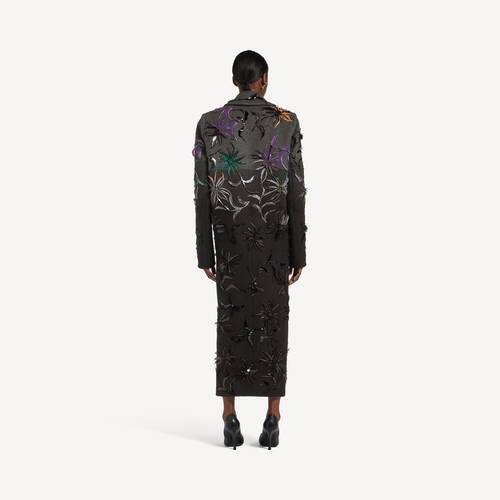 cappotto spotlight flowers maxi