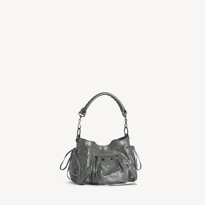 Sac Seau Le City Petit pour Femme en Roche Volcanique - Femme | Balenciaga Belgique FR - Image 2