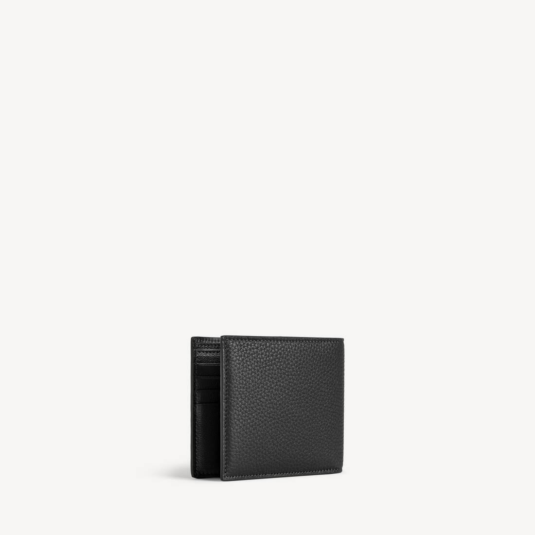 Portafoglio Pieghevole Quadrato Credit da Uomo in Nero | Balenciaga Italia IT - Image 2