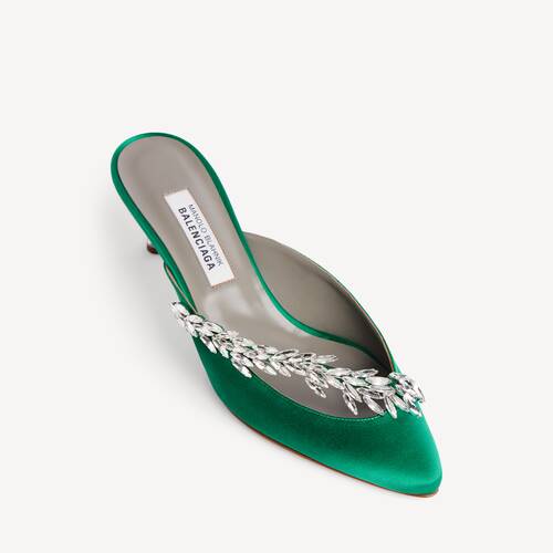 balenciaga | manolo blahnik mule