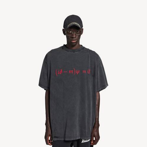 dirac equation oversized t-shirt