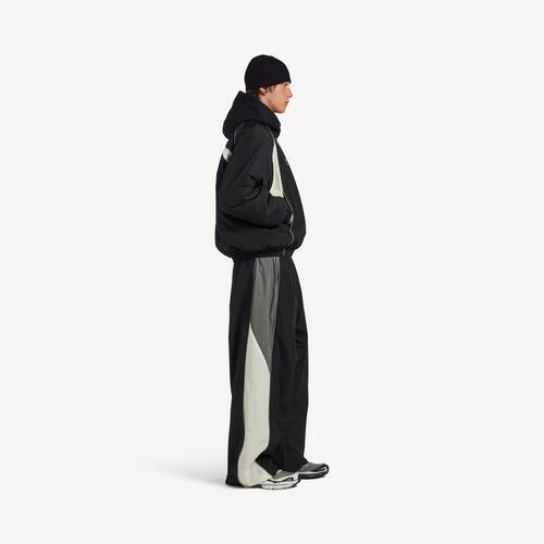 bodies hybrid zip-up outerwear hoodie